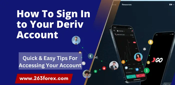 How To Log In To Your Deriv Account