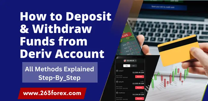 How to Deposit & Withdraw Funds from Deriv Account